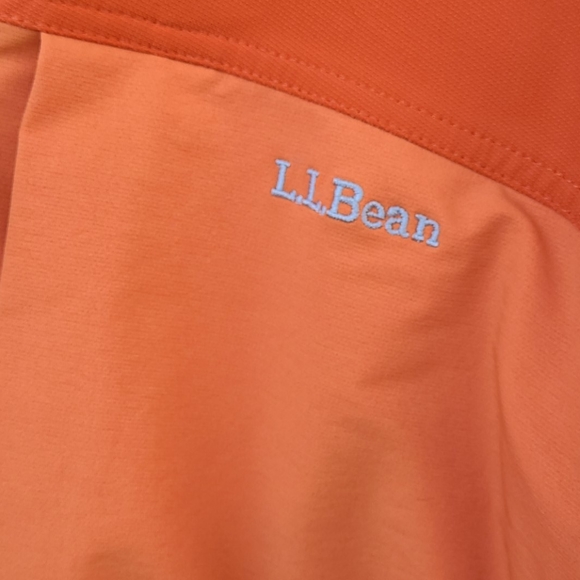 L.L. BEAN JACKET ORANGE MENS - Picture 2 of 5